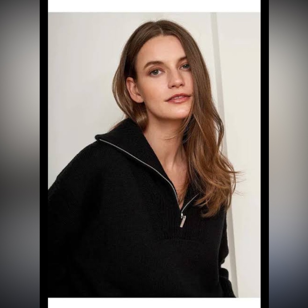 La Ligne Bastien Sweater in Black Size XS